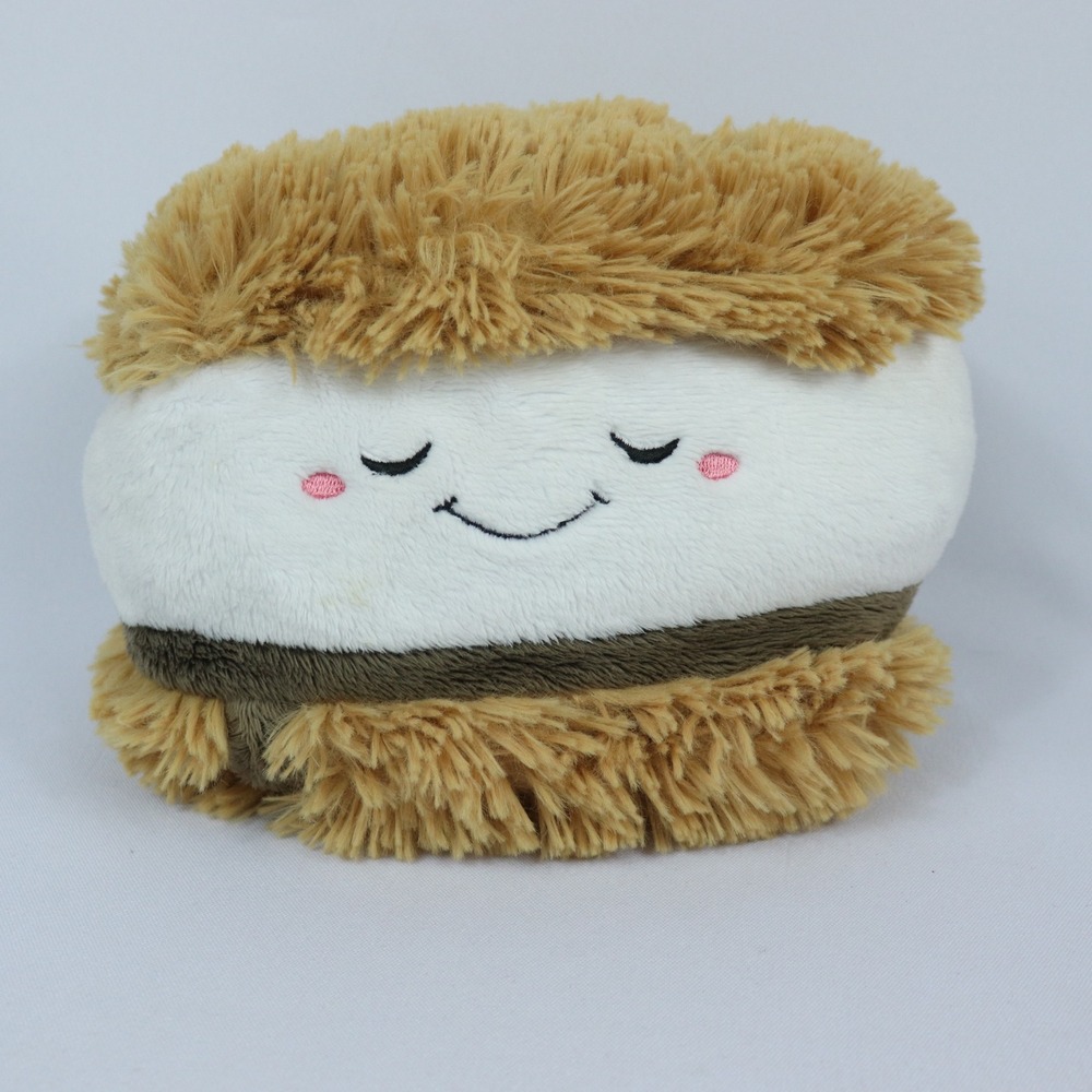 Squishable Mini S'more 8" Plush Comfort Food Graham Crack Marshmallow Chocolate